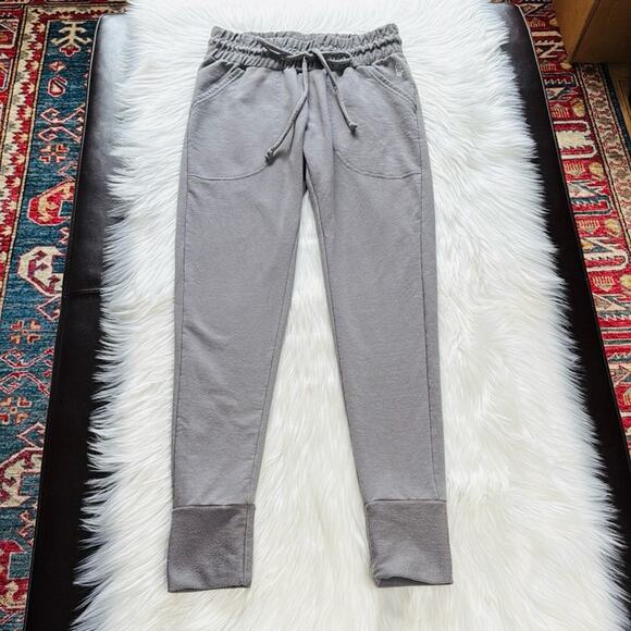 Free People Movement Gray Sunny Skinny Sweatpants - Picture 2 of 8